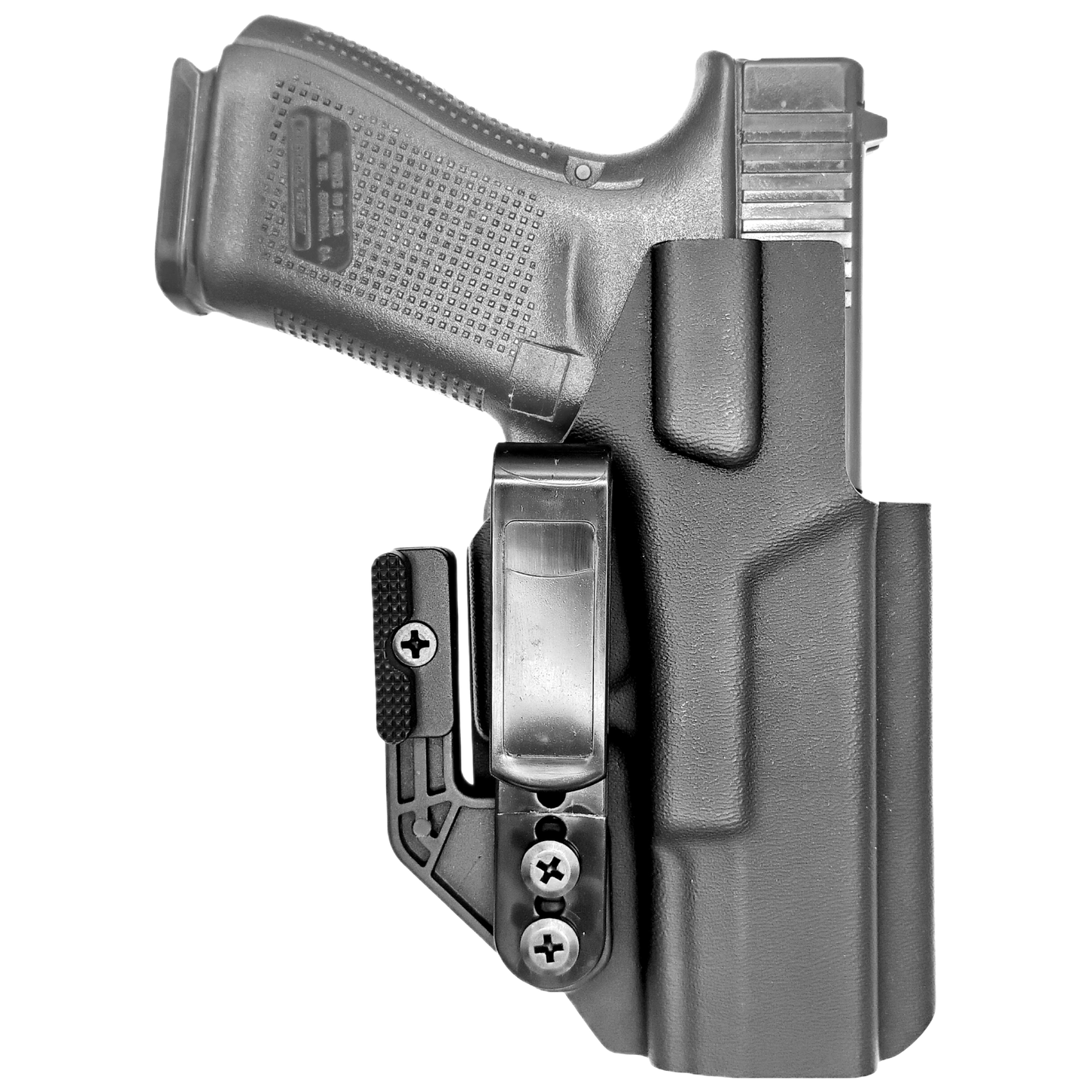 IWB Tuckable Kydex Holster for Glock 19/MOS/19X/23/25/32/44/45 | Optic Ready
